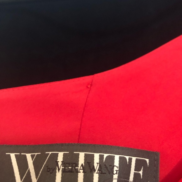 Vera wang red maxi dress size 4 - Picture 3 of 3